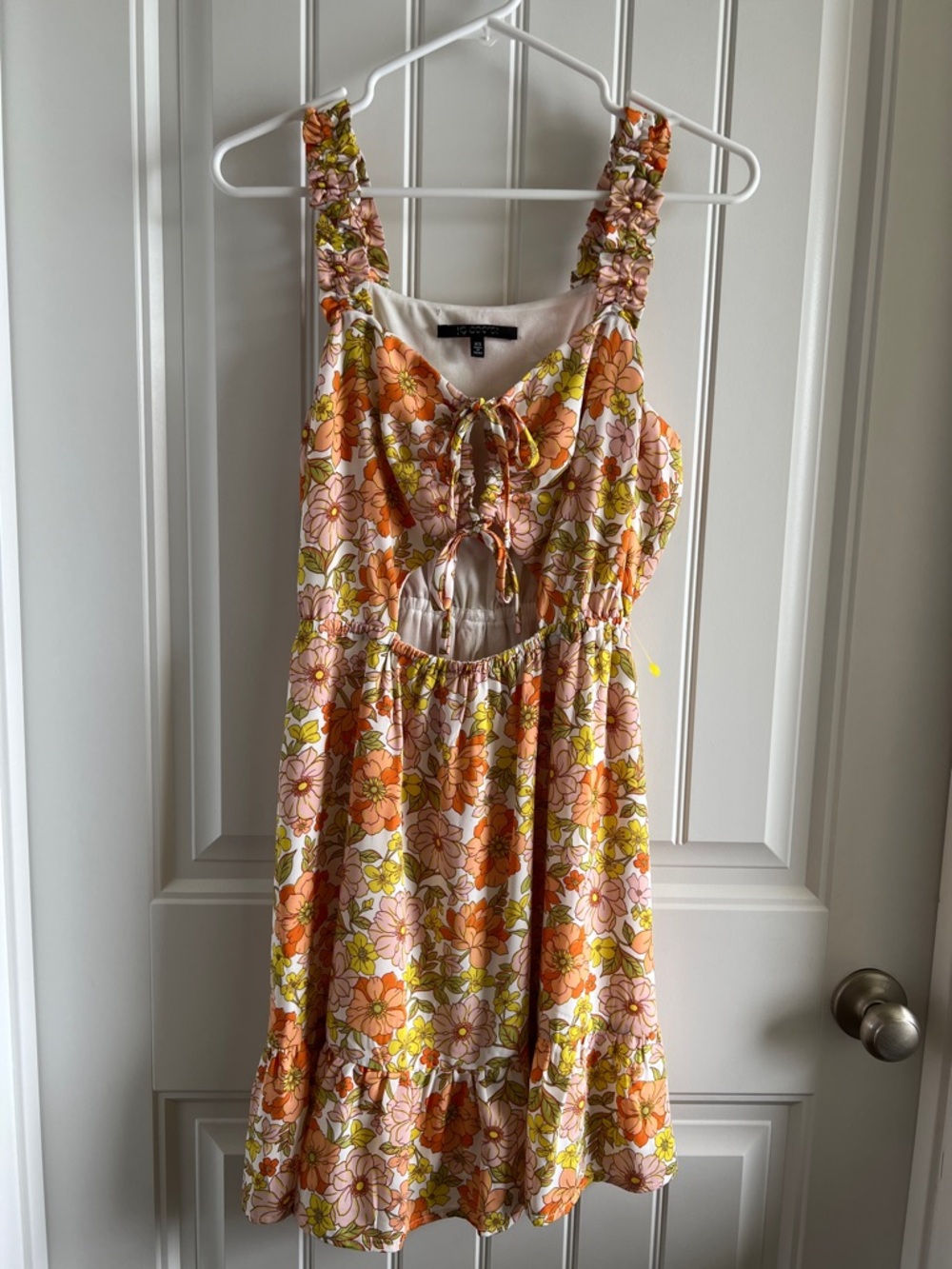 19 Cooper Cutout Floral Print Dress